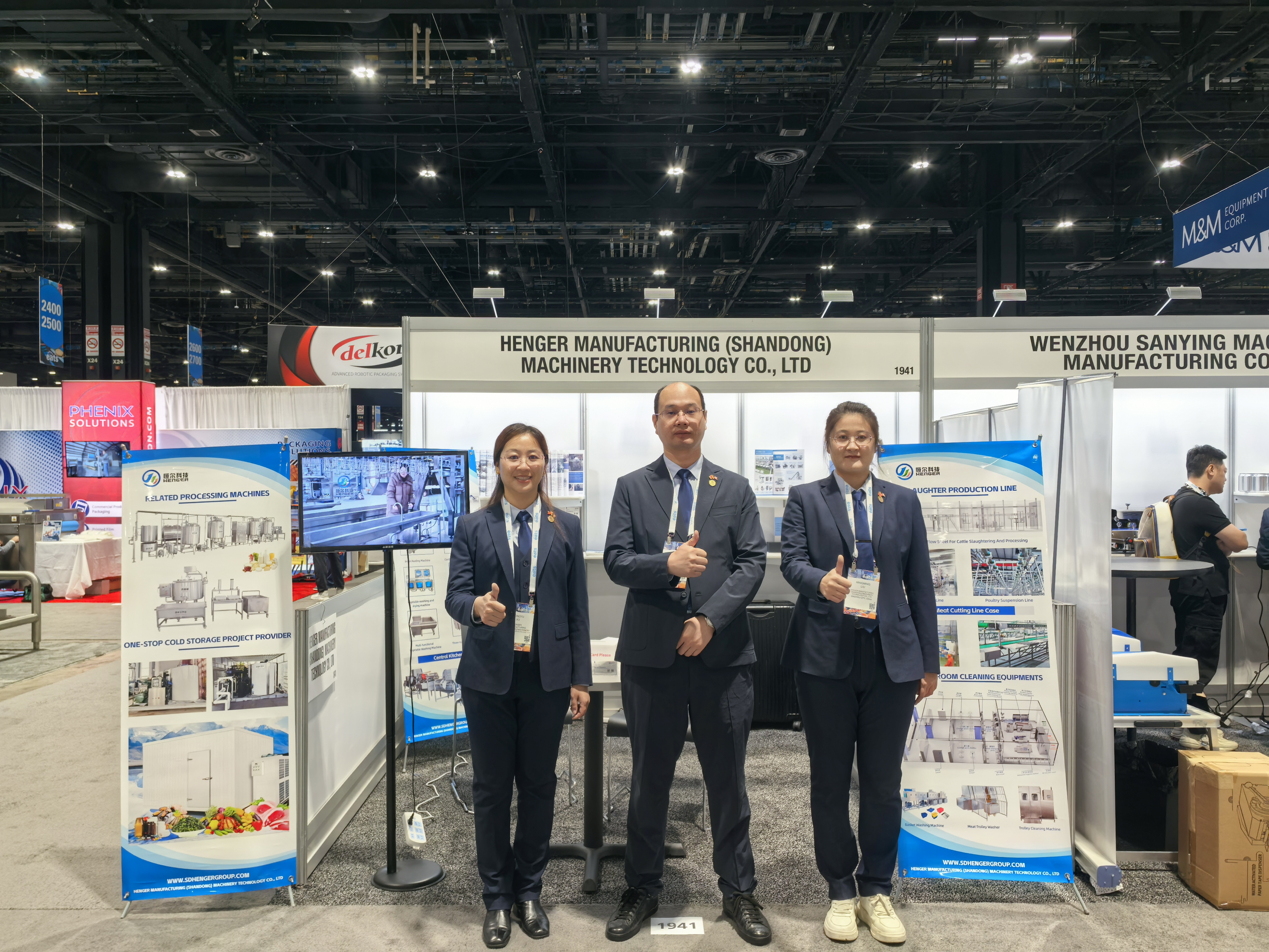 ظهور تكنولوجيا Henger لأول مرة في معرض EATS الدولي لمعدات الأغذية!