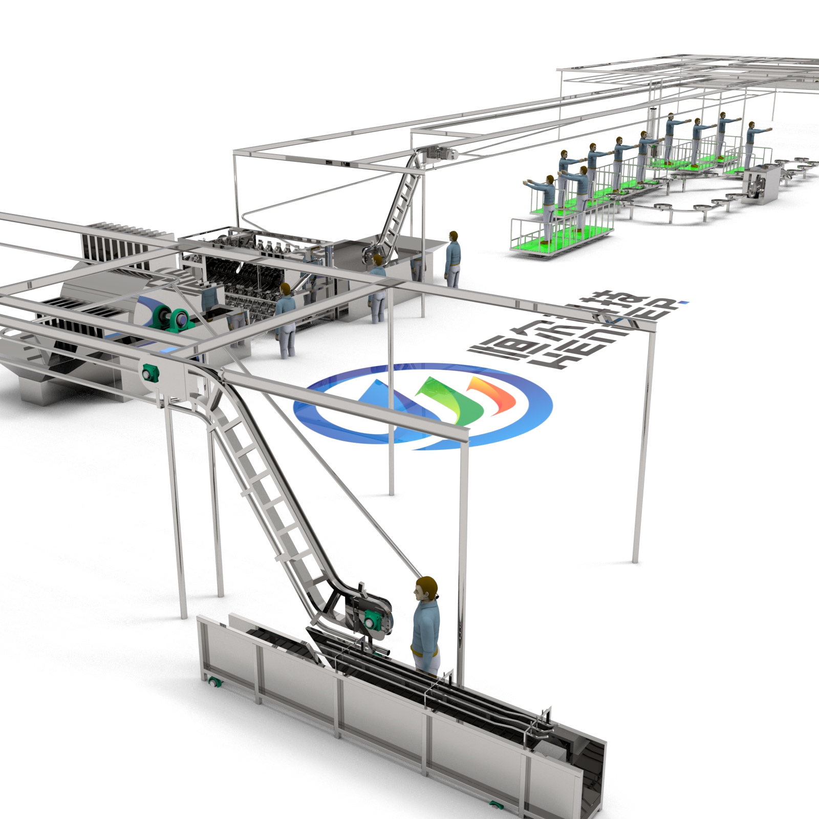 خزان سمط الخنازير مع آلة إزالة الشعر (معدات متكاملة لسلق الخنازير وإزالة شعرها)