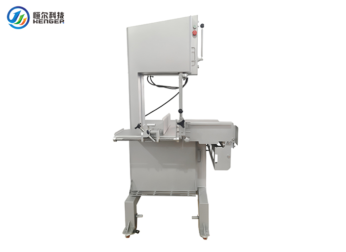 ماكينة منشار عظام اللحوم نوع الأرضية قطع أسماك اللحوم المجمدة 150-450 مم SUS304 HE-Series SD Henger Group