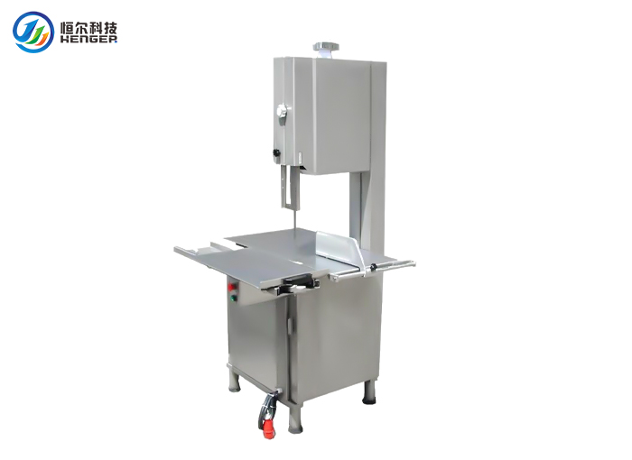ماكينة منشار عظام اللحوم نوع الأرضية قطع أسماك اللحوم المجمدة 150-450 مم SUS304 HE-Series SD Henger Group