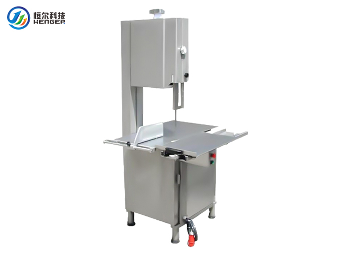 ماكينة منشار عظام اللحوم نوع الأرضية قطع أسماك اللحوم المجمدة 150-450 مم SUS304 HE-Series SD Henger Group